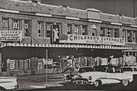 One of the original Children's Bargain Town stores, which became Toys "R" Us