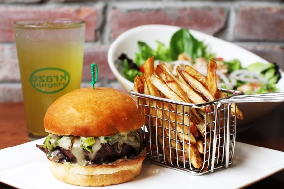 Kraze Burgers plans to compete with American fast-food heavyweights in their own turf. 