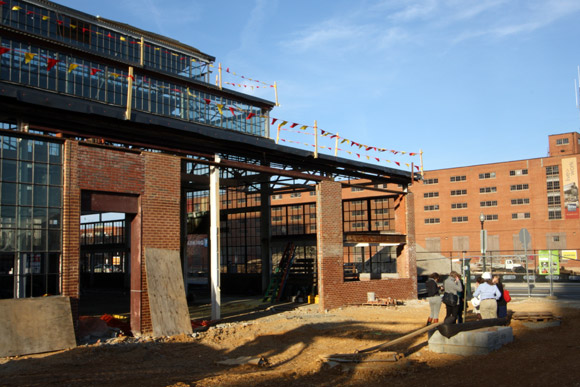 Bluejacket Brewery as seen from the outside