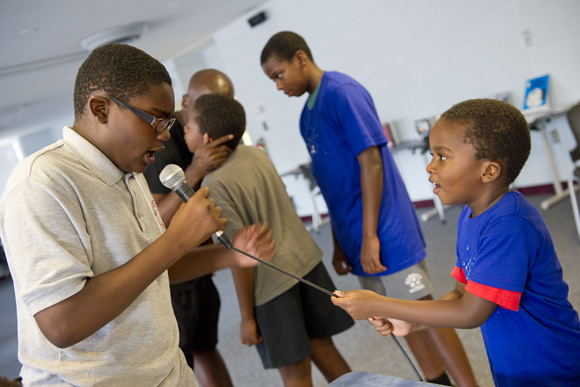 Beat Club DC is a relatively new program for the DC public library system, which brings kids and teens together to learn how to make electronic music