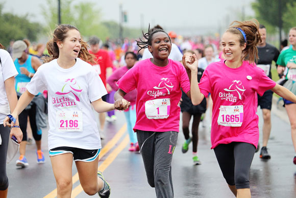 Girls On The Run DC, a nonprofit that teaches girls life skills through running (one of the nonprofit's races, pictured), recently benefited from the pro bono expertise of local MBAs