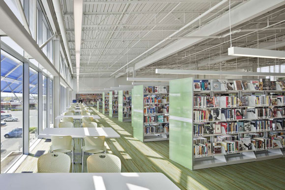 The Dorothy Height/Benning library, renovated in 2010