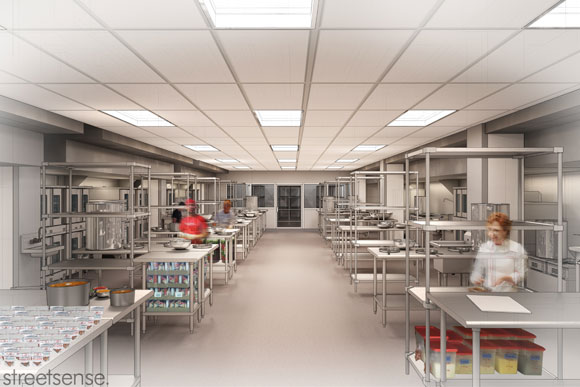 A rendering of Union Kitchen Ivy City