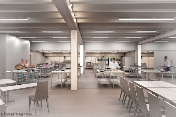 A rendering of Union Kitchen Ivy City