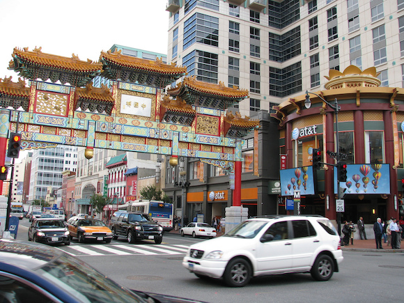 Chinatown is one of DC's most congested neighborhoods.