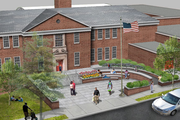 Washington Latin Public Charter School rendering