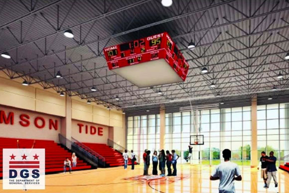 Dunbar SHS' new gym