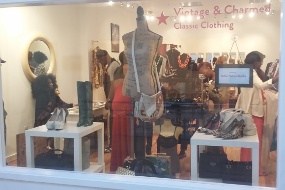 Vintage and Charmed is a new shop at the Arts Center