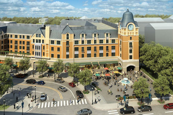 Rendering of Monroe Street Market