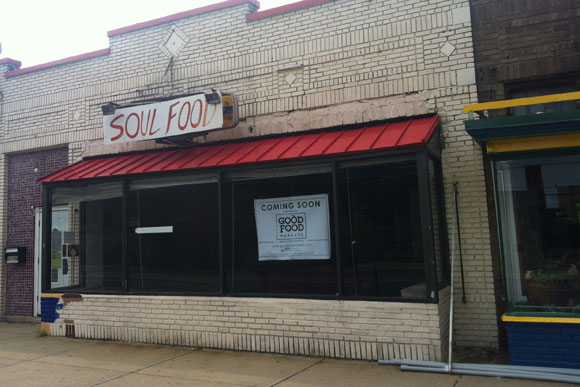 "Before" renovating Good Food Market