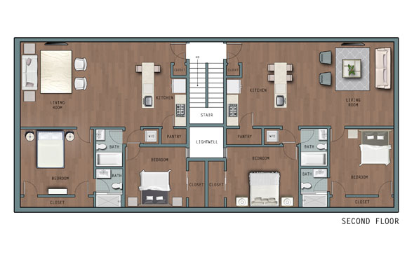 Second floor plans