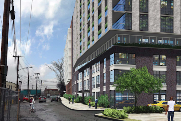 Rendering of 901 Evarts St NE - will change based on feedback from the community