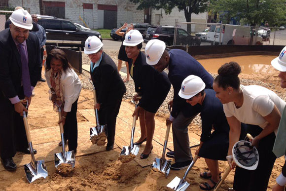 Girard St groundbreaking