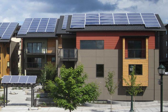 The Zhome, a ten-unit sustainable project in Washington state, may provide a hint of what is to come in D.C.