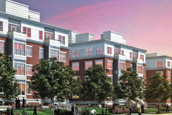 Kennedy Row is a  new mid-rise residential development near Capitol Hill