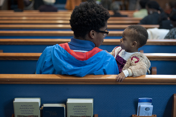 Young families are joining the church in increased numbers