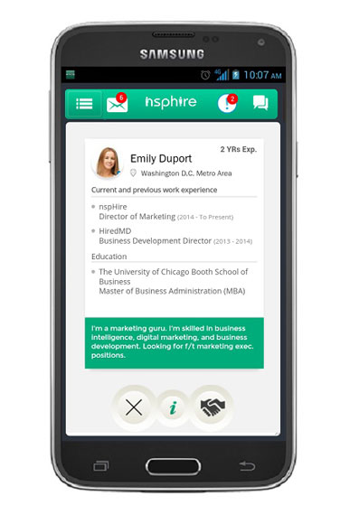 nspHire aims to connect jobseekers and recruiters quickly