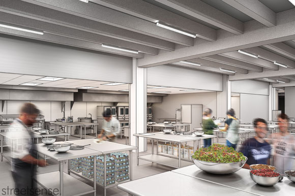 A rendering of Union Kitchen Ivy City