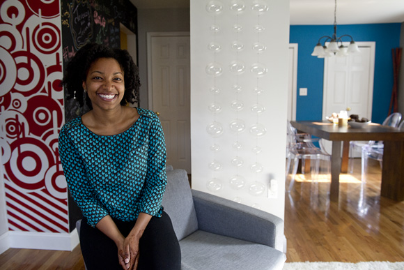 LaShawndra Thornton, 29, is one of the D.C. area's thousand-odd Airbnb hosts. ""Staying with me offers a personal connection to the neighborhood and D.C. at large," she says 