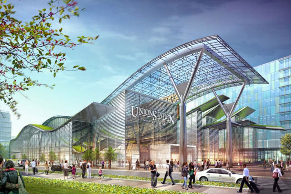 The Master Plan for Union Station calls for the station looking like this in the future