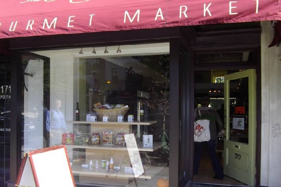 The Mediterranean Way is a gourmet market with a small art gallery.