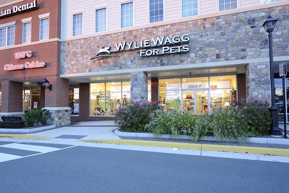 Exterior of Wylie Wagg store in Fairfax, Virginia