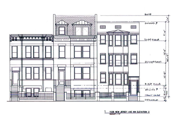 The six-unit apartment is planned for the heart of Shaw