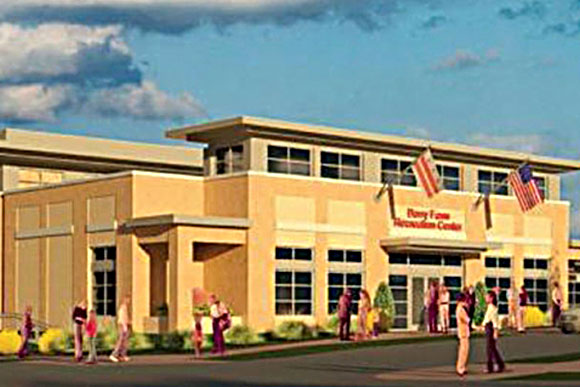 Rendering of the new Barry Farm Recreation Center